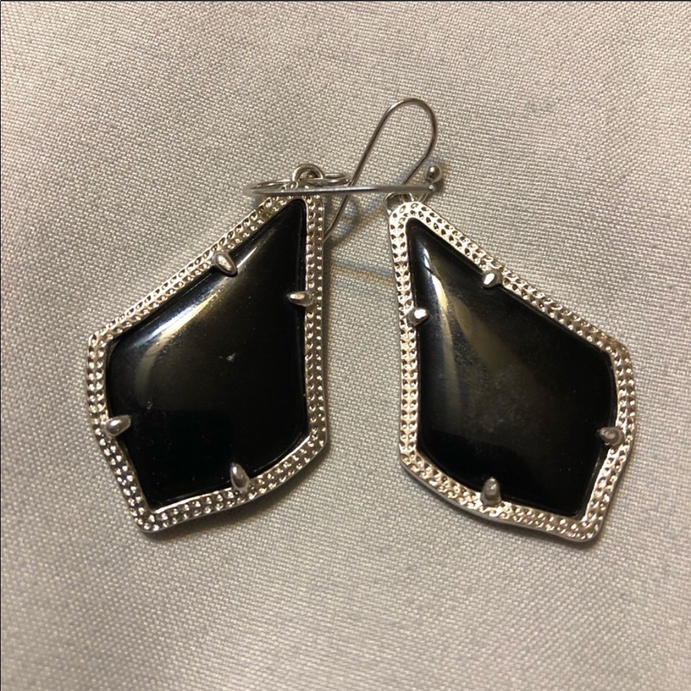 Black Alex Drop Kendra Scott Earrings